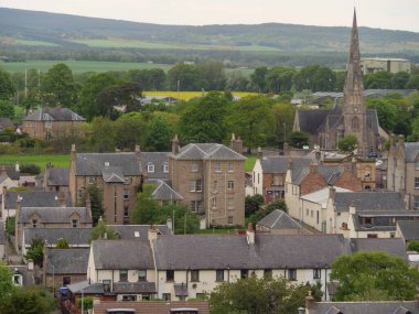 Inverness şehri ve İskoç dağları