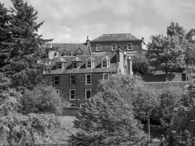Inverness şehri ve İskoç dağları