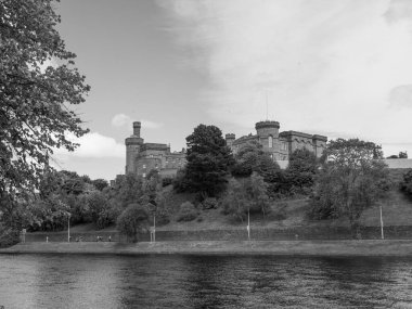 Inverness şehri ve İskoç dağları