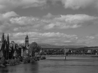 Inverness şehri ve İskoç dağları