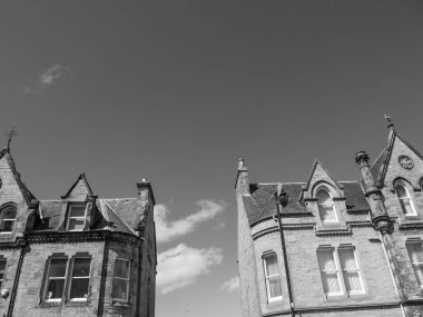 Inverness şehri ve İskoç dağları