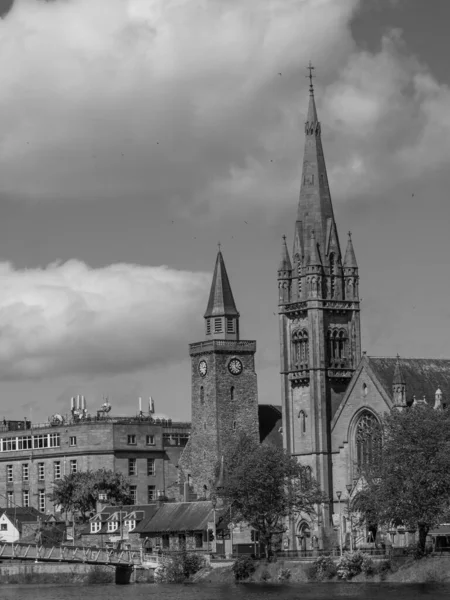 City Inverness Scotish Highlands — Stock Photo, Image