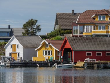 Norveç 'teki Stavanger şehri.