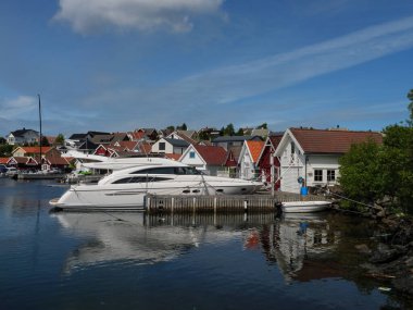 Norveç 'teki Stavanger şehri.