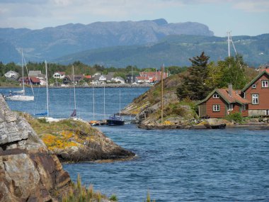 Norveç 'teki Stavanger şehri.