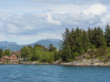 Norveç 'teki Stavanger şehri.