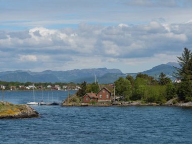 Norveç 'teki Stavanger şehri.