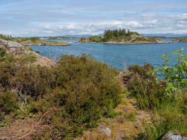 Norveç 'teki Stavanger şehri.