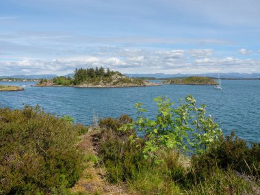 Norveç 'teki Stavanger şehri.