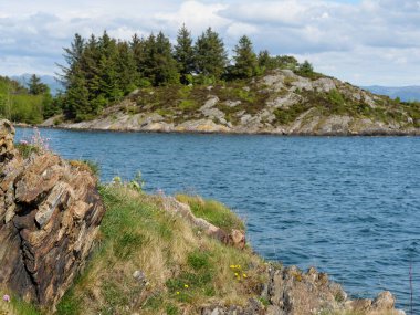 Norveç 'teki Stavanger şehri.