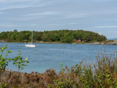 Norveç 'teki Stavanger şehri.
