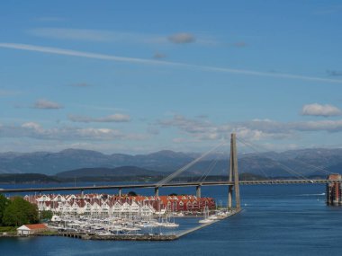 Norveç 'teki Stavanger şehri.