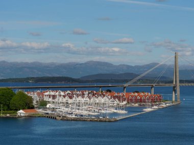 Norveç 'teki Stavanger şehri.