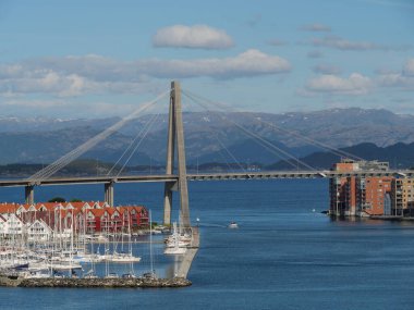 Norveç 'teki Stavanger şehri.