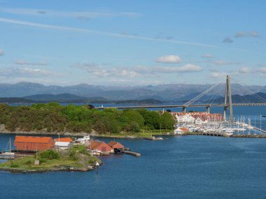 Norveç 'teki Stavanger şehri.