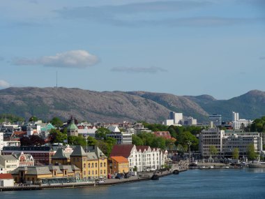 Norveç 'teki Stavanger şehri.
