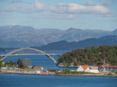 Norveç 'teki Stavanger şehri.