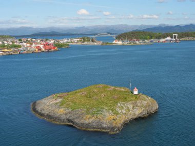 Norveç 'teki Stavanger şehri.