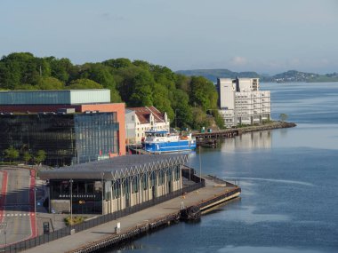 Norveç 'teki Stavanger şehri.