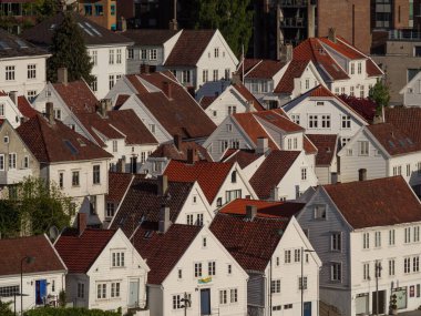 Norveç 'teki Stavanger şehri.