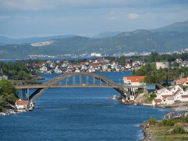 Cidade Stavanger Norway — Fotografia de Stock