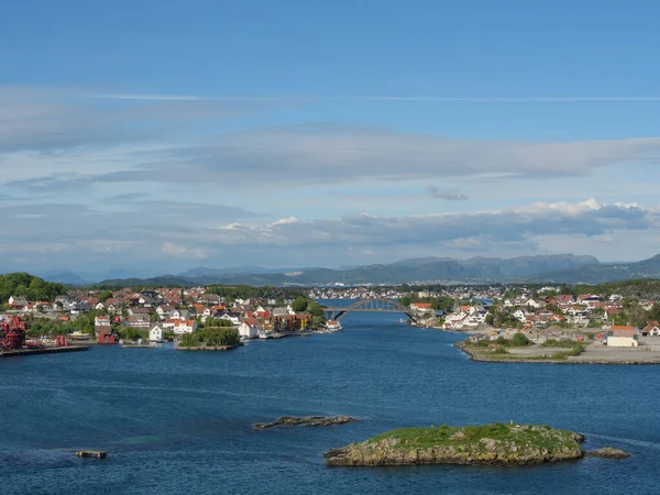 Ciudad Stavanger Norway — Foto de Stock