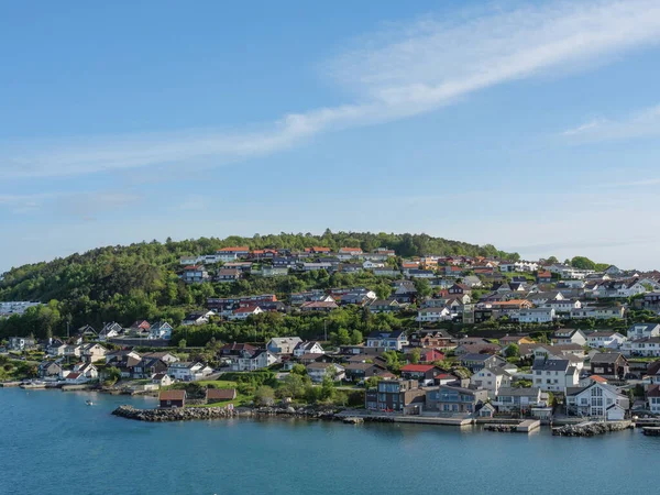 Město Stavanger Norsku — Stock fotografie