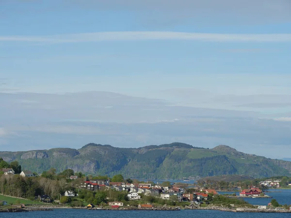Stavanger Városa Norvégiában — Stock Fotó