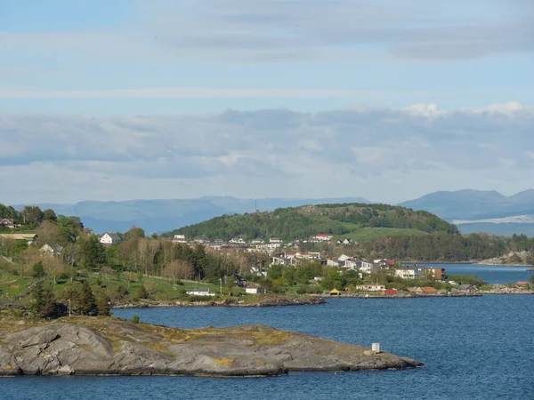 Stad Stavanger Het Noorden — Stockfoto