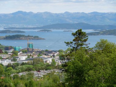 Norveç 'teki Stavanger şehri.