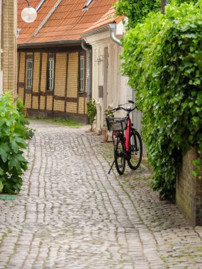 Almanya 'nın Baltık Denizi' ndeki Eckernfoette şehri.