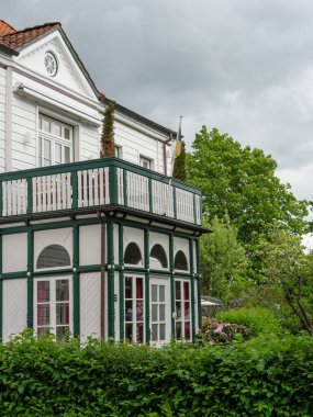 Almanya 'nın Baltık Denizi' ndeki Eckernfoette şehri.