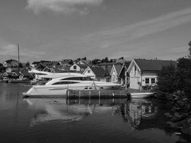 Norveç 'teki Stavanger şehri.