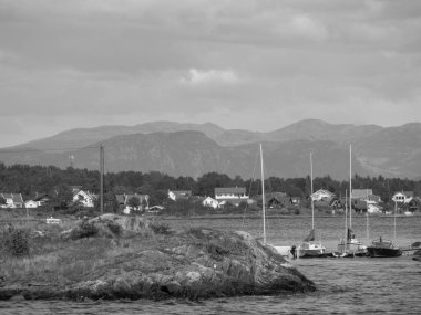 Norveç 'teki Stavanger şehri.