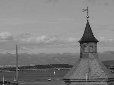 Norveç 'teki Stavanger şehri.