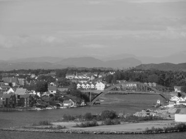 Norveç 'teki Stavanger şehri.