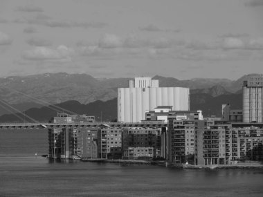 Norveç 'teki Stavanger şehri.