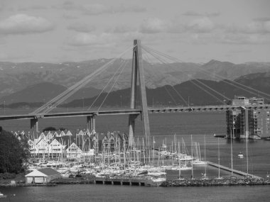 Norveç 'teki Stavanger şehri.