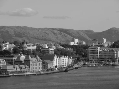 Norveç 'teki Stavanger şehri.