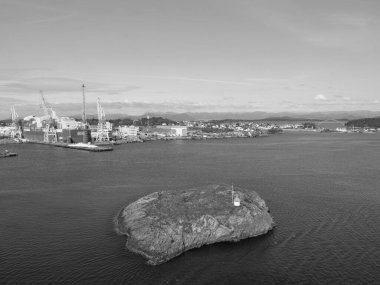 Norveç 'teki Stavanger şehri.