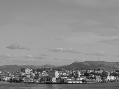 Norveç 'teki Stavanger şehri.