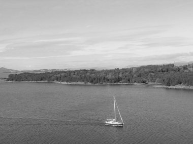 Norveç 'teki Stavanger şehri.