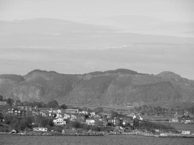 Norveç 'teki Stavanger şehri.