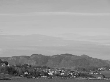 Norveç 'teki Stavanger şehri.