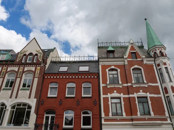 Almanya 'nın Baltık Denizi' ndeki Eckernfoette şehri.