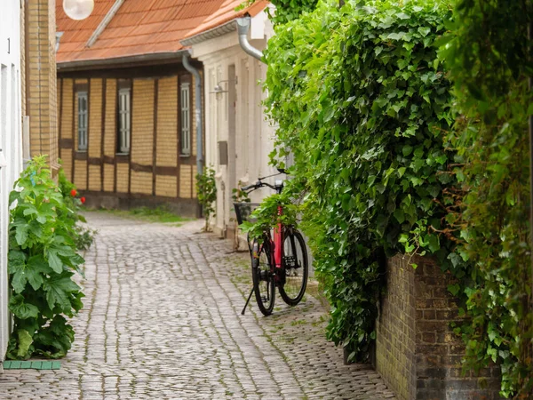 Die Stadt Eckernförde Der Ostsee Deutschland — Stockfoto