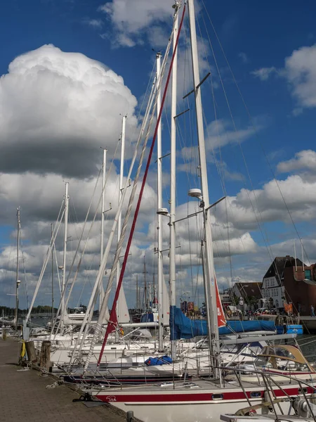 Pequeño Pueblo Maasholm Eckernfoerde Schleswig Holstein — Foto de Stock