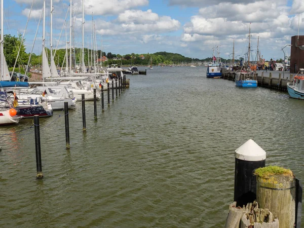 Den Lilla Byn Maasholm Och Eckernfoerde Schleswig Holstein — Stockfoto