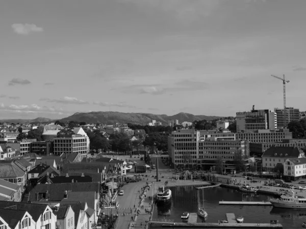 Город Ставангер Норвегии — стоковое фото