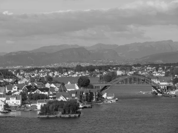 Πόλη Του Stavanger Στο Norway — Φωτογραφία Αρχείου